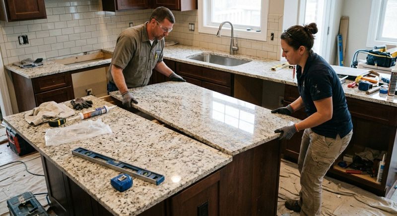 Kitchen Countertop Replacement in Roseville, CA