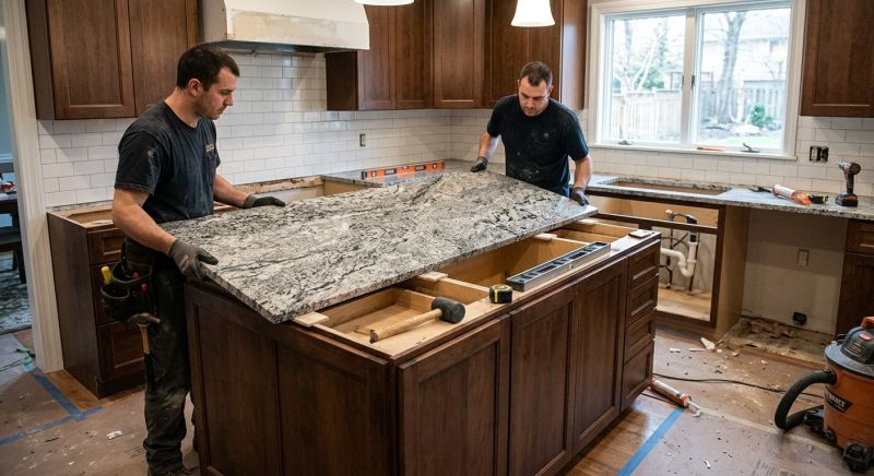 Granite Countertop Installation in Sonoma County, CA