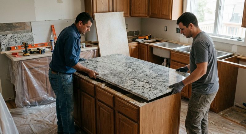 Granite Installation in Santa Rosa, CA