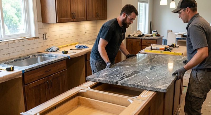 Kitchen Countertop Installation in Roseville, CA