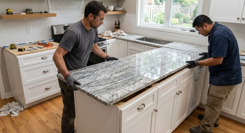 Kitchen Countertop Installation in Lake County, IL