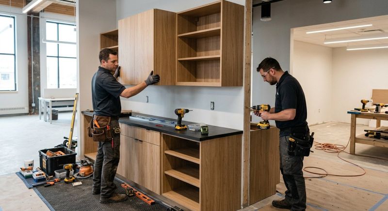 Kitchen Shelving Installation in Bloomington, IN